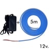 Pack ruban néon LED bleu 6mm 12V alimentation - Image 3