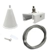 Kit suspension pour rail triphasé 140 cm - Image 1