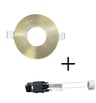 Anneau d'encastrement Rond Fixe GU10-MR16 - CHROME - Image 1