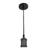 Suspension Vintage Nickel E27 - Image 5