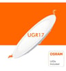 Downlight LED slim rond 24W OSRAM UGR17 - Image 3