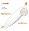 Downlight LED slim rond 24W OSRAM UGR17 - Image 2