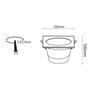 Spot LED Carré 30W GXtronic 3CCT IP65 Ø145 - Image 17