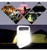 Projecteur LED Solaire Portable 4W – Batterie Rechargeable USB & Fonction Power Bank - Image 5