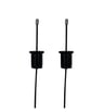 Kit suspension universel noir câble 3m pack 2 - Image 4