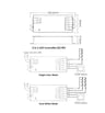 Pack contrôleur LED CCT 12-24V télécommande C1 2.4GHz - Image 3
