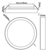 Plafonnier LED BONN 6-12W circulaire CCT IP44 - Image 2