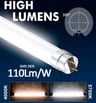 Tube LED T8 24W 150cm verre GXtronic 300° starter - Image 5