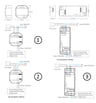Variateur LED 220V TRIAC RF Push Dimmer - Image 2