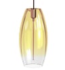 Suspension LED Filament Golden Glass 4W Ambre - Image 1