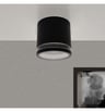 Plafonnier LED Noir IP65 GU10 - Image 1