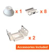 Réglette LED étanche 20-35W OSRAM 120cm - Image 9