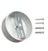 Rosace Plafond Surface Blanc Noir Argent - Image 6