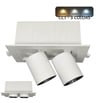 Downlight LED 12W rectangulaire orientable CCT - Image 1