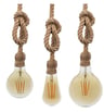 Suspension Vintage - E27 corde - Image 1