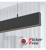 Suspension LED Linéaire LOLA Noir 0.5m-2m - Image 4