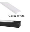 Profilé alu encastré blanc/noir LED 2m - Image 8