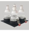 Cadre Basculant Quadruple GU10 MR16 Noir - Image 6