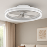 Ventilateur Plafond LED LAVEZZI 30W 6CCT Blanc 50cm IP20 - Image 1