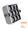 Downlight LED 40W Carre OSRAM Chip  PALACE - 24° - UGR17 140lm/W  - Image 1