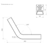 Suspension LED hexagonale POLARIS 3CCT 152cm - Image 3