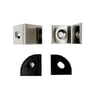 Profilé alu angle blanc/noir LED 2m - Image 7
