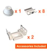 Réglette LED étanche PIR 25-44W OSRAM 150cm - Image 16
