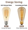 Ampoule LED Filament Vintage 8W E27 ST64 Gold Dimmable - Image 3