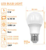 Ampoule LED 9W E27 A60 180° OSRAM DURIS E2835 - Image 2