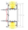 Applique Murale LED 6W APOLO Ronde Aluminium IP54 - Image 2