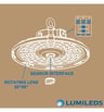 Cloche industrielle LED UFO 200W 3CCT Lumileds - Image 3