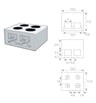 Connecteur à visser pour rubans LED SMD  / 10mm - IP20 - Image 2