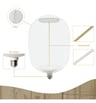 Ampoule LED filament décorative 4W E27 T178 2700K - Image 3