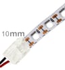 Connecteur pour rubans LED COB + SMD  / 10mm - IP20 - Image 3