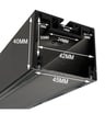 Profilé alu noir POTSDAM UGR17 195cm micro prisme - Image 3