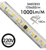 220V 120LED 1000lm 10W CRI90 IP65 déc10cm - Image 2