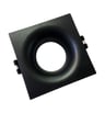 Anneau Fixe Carré GU10 MR16 Noir - Image 1