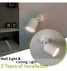 Applique LED LEIDEN Blanc 8W GU10 Dimmable TRIAC CRI98 - Image 9