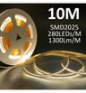 Ruban LED 24V 280LED/m 10m SMD2835 10W/m coupe 5cm - Image 1