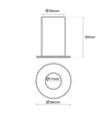 Downlight LED 5W Blanc Bridgelux UGR13 - Image 2