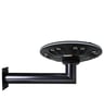 Support lampadaire solaire mural acier noir 54 cm - Image 4