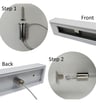 Kit de Suspension pour Rail de Suspension / 1 m - Image 2