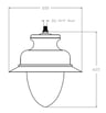 Réverbère LED Pêcheur 65W GxTronic Aluminium - Image 2