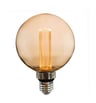 Ampoule LED moderne cristal ambre - 4W E27 G125 - Image 9