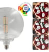 Ampoule LED filament GLOBE 7W E27 Ambre Décorative - Image 4