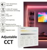 Panneau contrôle B2 mural LED CCT 4 zones 2.4GHz - Image 7