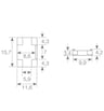 Pack 10 connecteurs LED COB SMD 8-10mm transparent IP20 - Image 2
