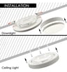 Plafonnier LED Bonn Blanc 12-18W 5CCT IP44 - Image 3