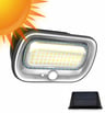 Applique solaire RING avec capteur de présence PIR - 5700K+Jaune - Image 1