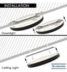 Plafonnier LED Circulaire Moss Noir 18W CCT Lumileds - Image 3